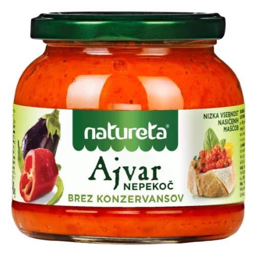 Gorčica ali nepekoči ajvar Natureta 540 g - Akcija v trgovini Mercator
