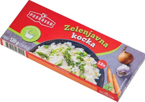 PODRAVKA Zelenjavna kocka 12x - Akcija v trgovini Lidl