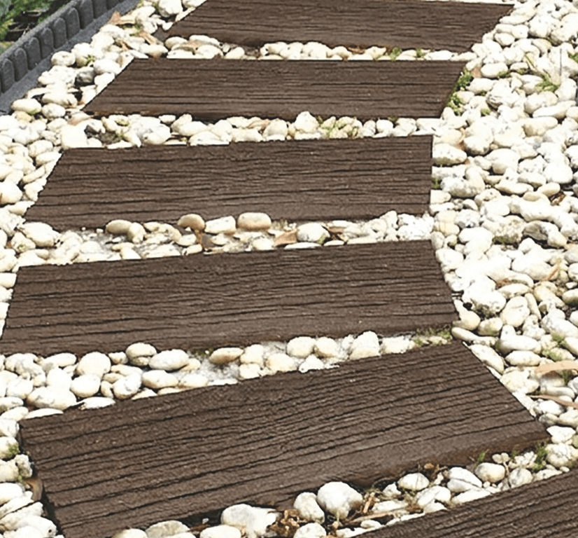 Pohodna plošča Stone Railroad Tie Rjava - Akcija v trgovini Merkur