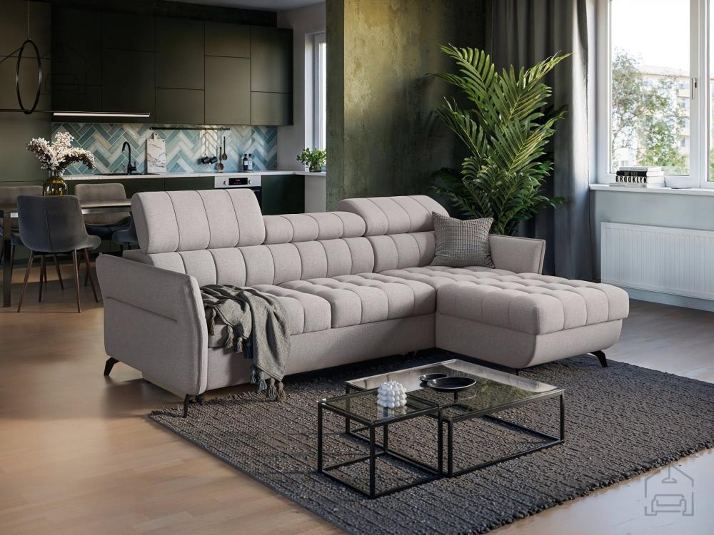 LUNA kotna sedežna garnitura 266 x 200 x 82 cm - Akcija v trgovini Prima