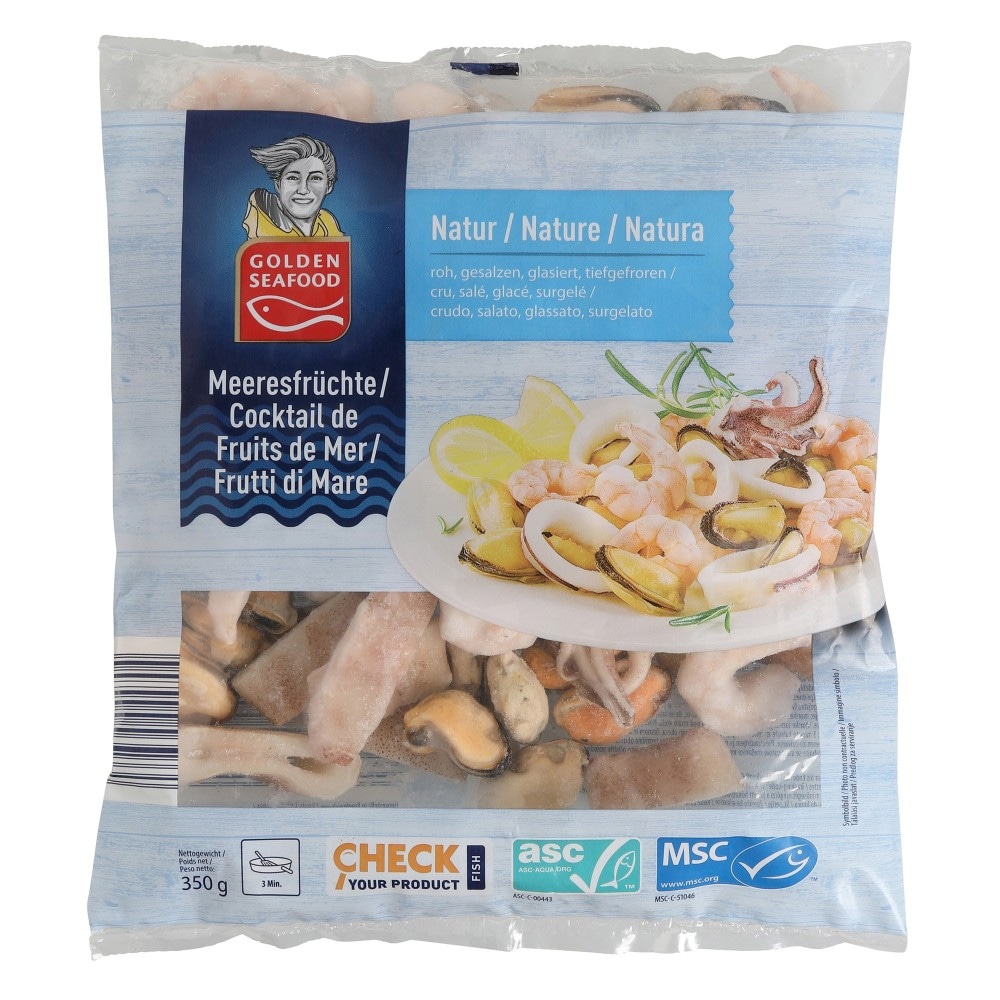 Golden Seafood morski sadeži 350 g Akcija v trgovini Hofer