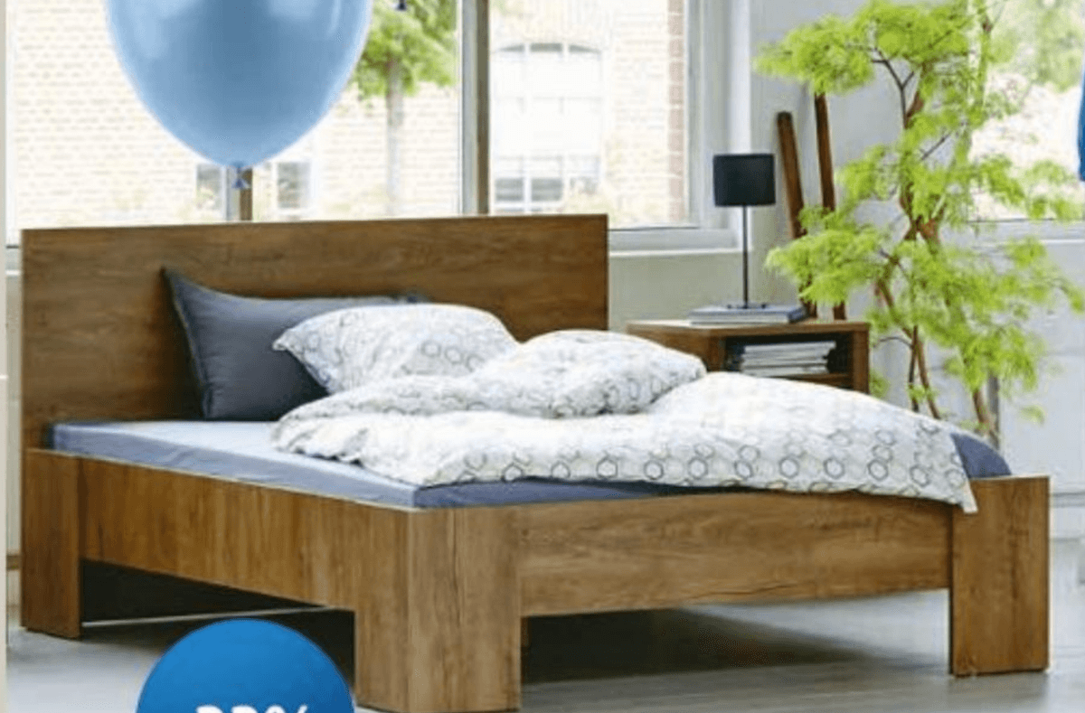 Posteljni okvir - Akcija v trgovini Jysk