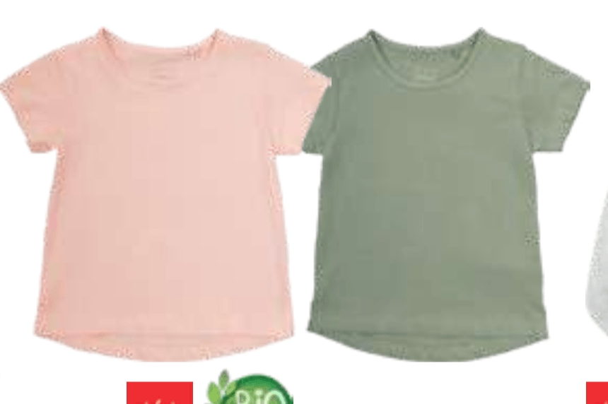 Dekliška majica TISSAIA Basics - Akcija v trgovini E.Leclerc