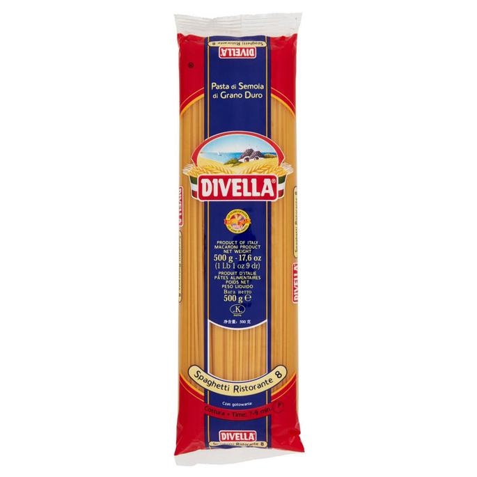 Špageti Divella Št. 8 500 g - Akcija v trgovini Jager