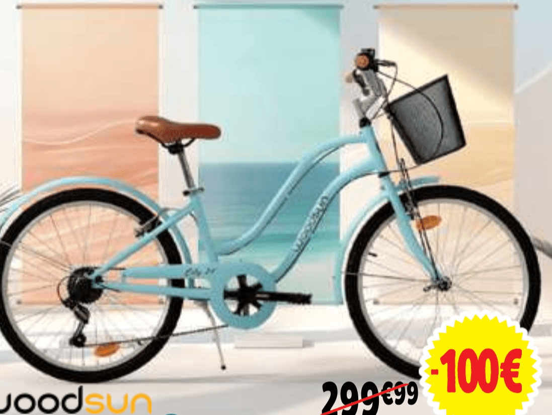 Woodsun Otroško kolo 24 - Akcija v trgovini E.Leclerc