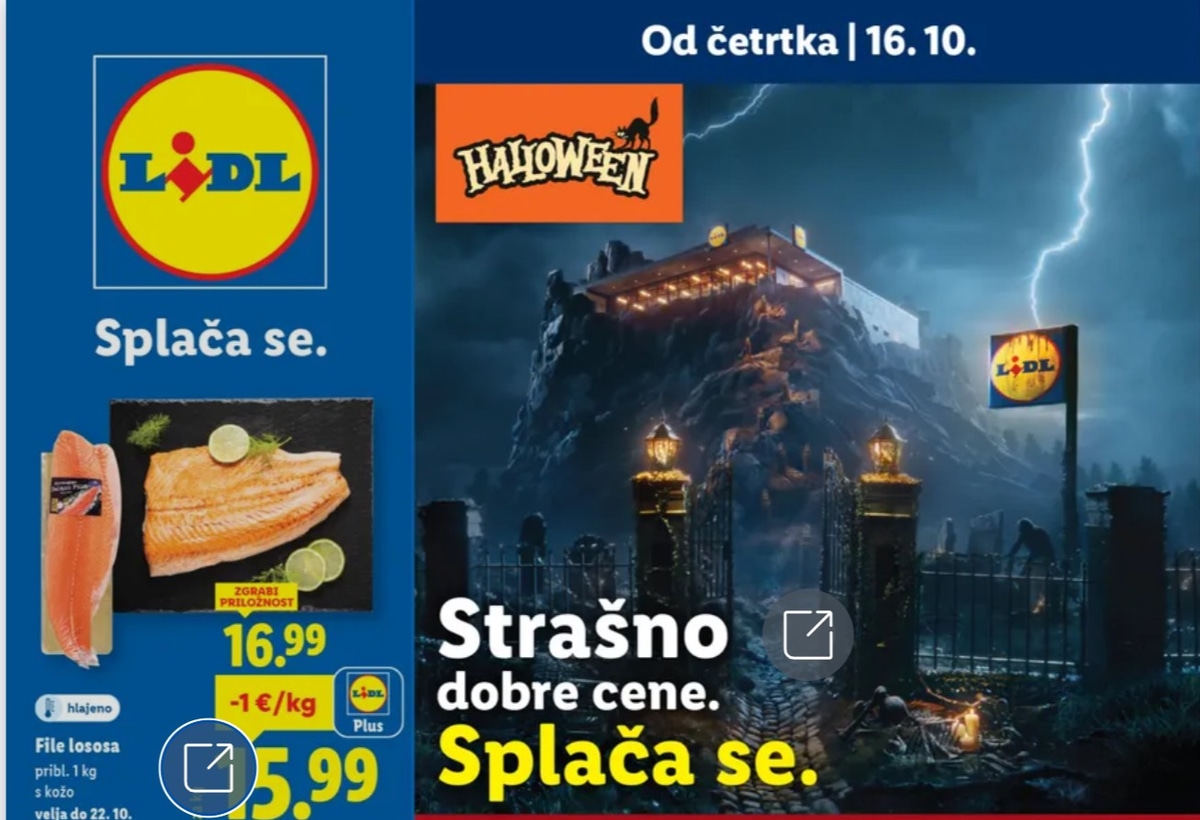 Lidl katalog Splača se od 16.10. do 22.10.2025
