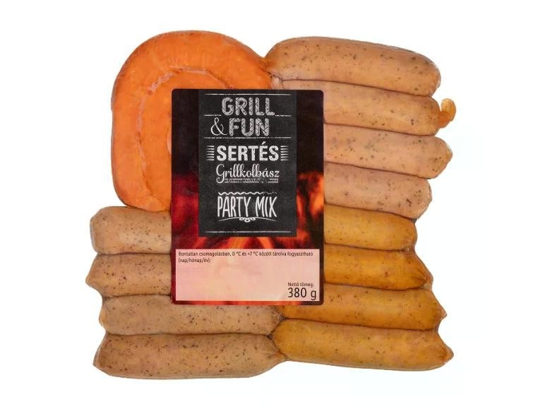 GRILLMEISTER Izbor klobasic za žar 380 g Akcija v trgovini Lidl