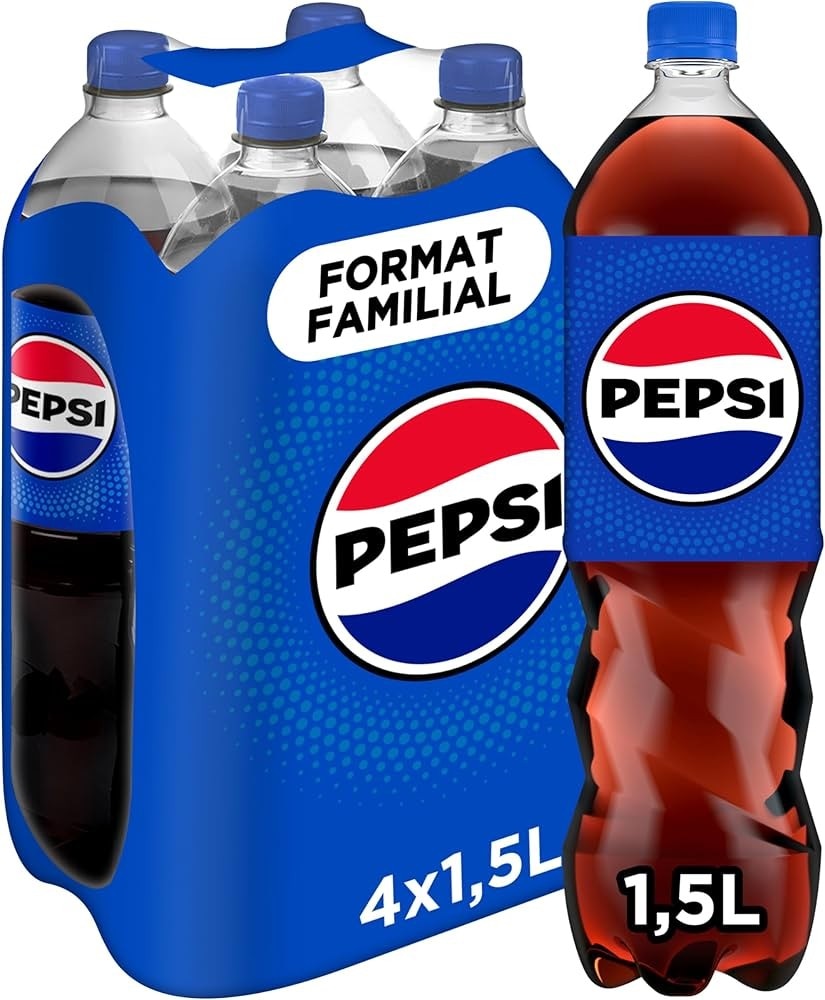 Gazirani napitek Pepsi 4 x 1,5 l - Akcija u trgovini Spar