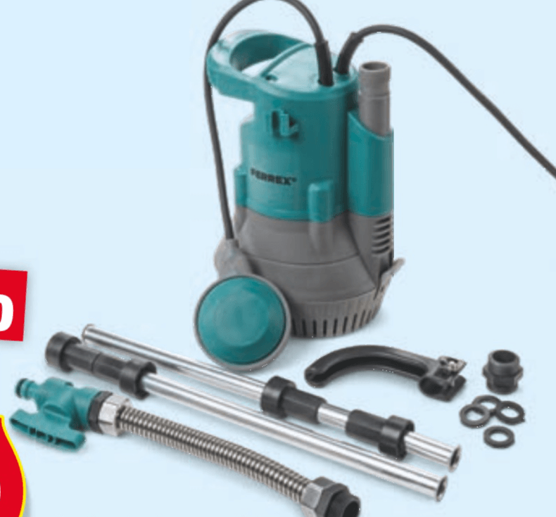 Ferrex Črpalka - Akcija v trgovini Hofer