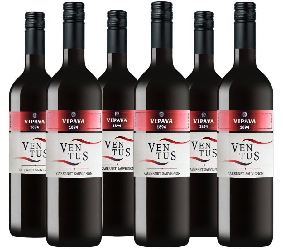 Kakovostno vino ZGP Cabernet Sauvignon Ventus 0,75 l - Akcija v trgovini E.Leclerc