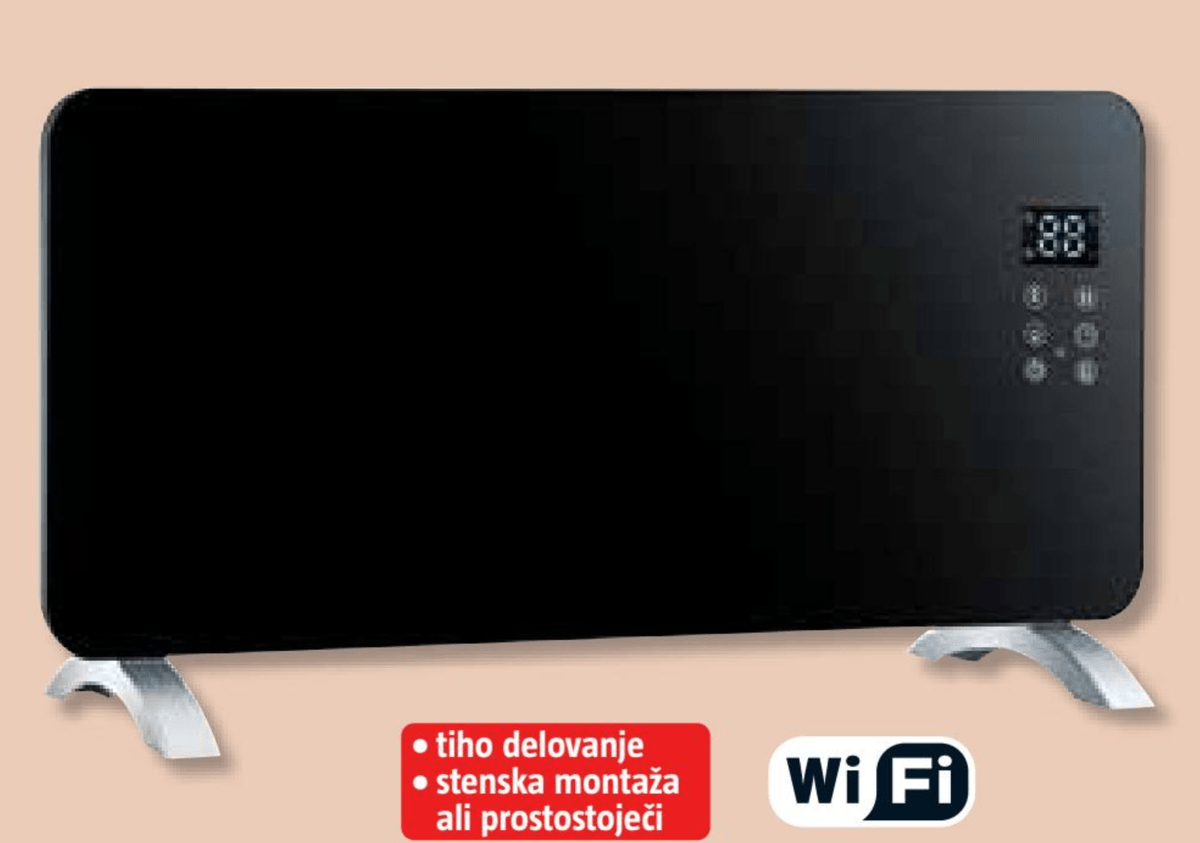 Konvektor 'HPB-2000W' - Akcija v trgovini Bauhaus