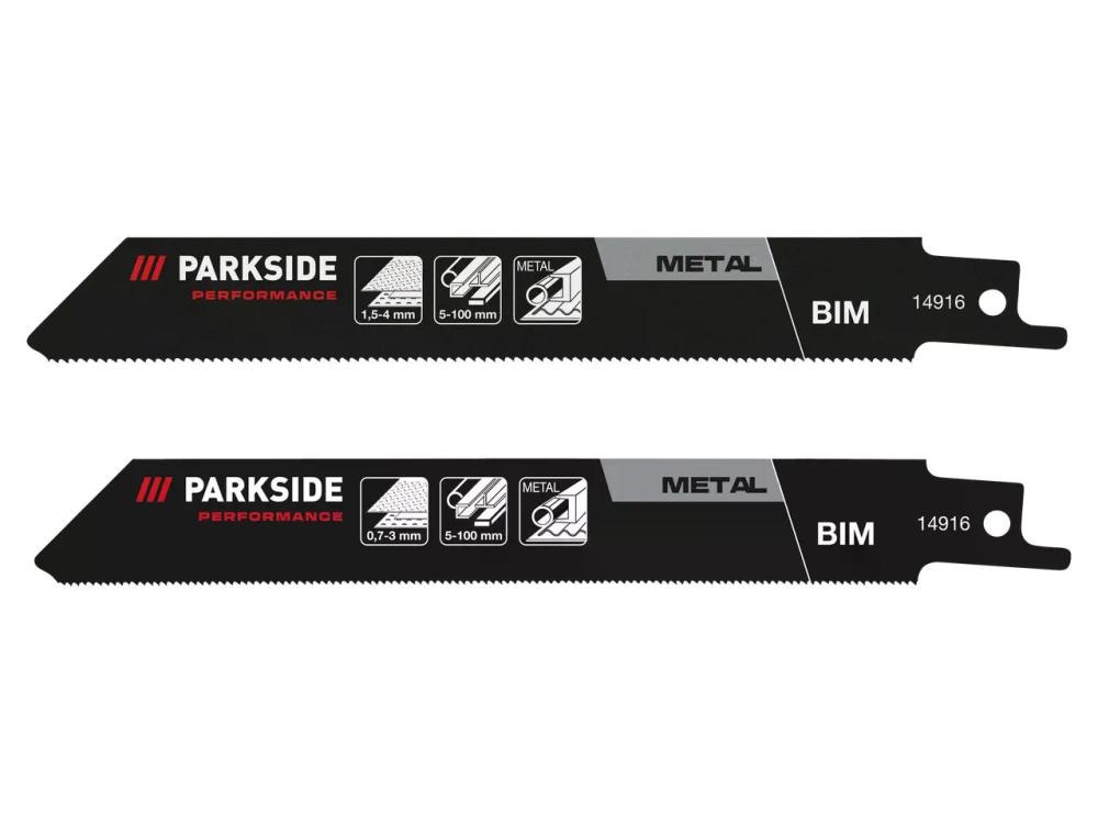 Parkside Performance Komplet listov za sabljasto žago - Akcija v trgovini Lidl
