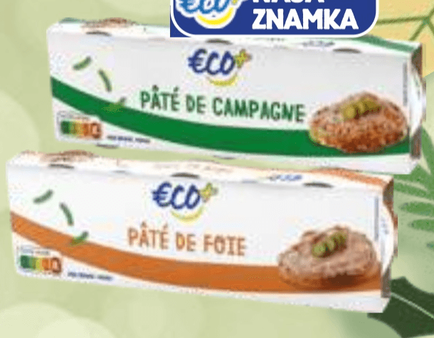 Kmečka ali jetrna pašteta 3x 78 g - Akcija v trgovini E.Leclerc