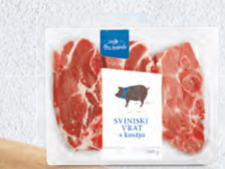 Okus podeželja Svinjski vrat 500 g - Akcija v trgovini Hofer