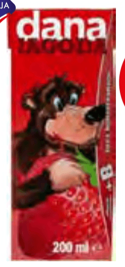 Pijača Dana 200 ml - Akcija v trgovini Jager