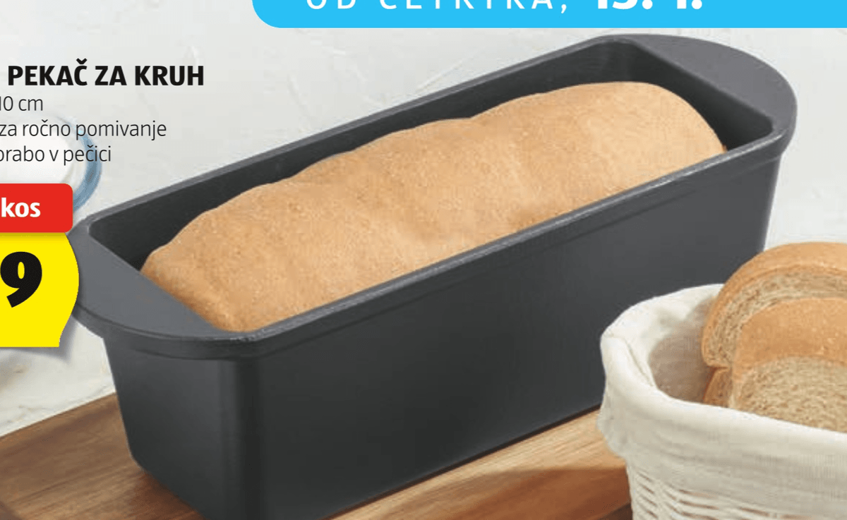 Litoželezni pekač za kruh CROFTON - Akcija v trgovini Hofer