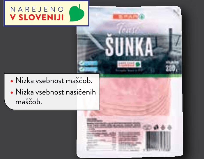 Toast šunka 200 g SPAR - Akcija v trgovini Spar