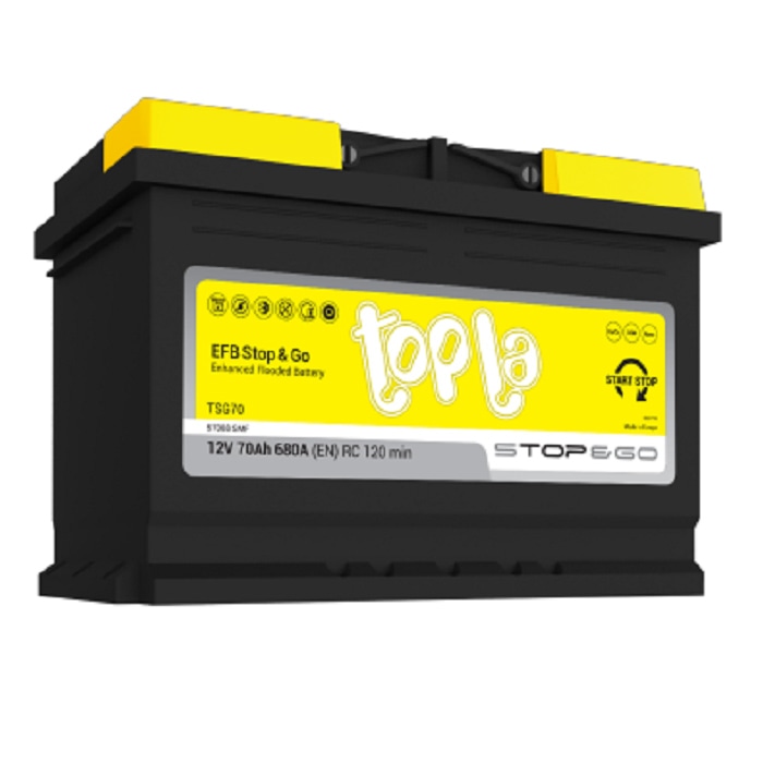 Akumulator TAB Stop&Go EFB 70 Ah - Akcija v trgovini Jager