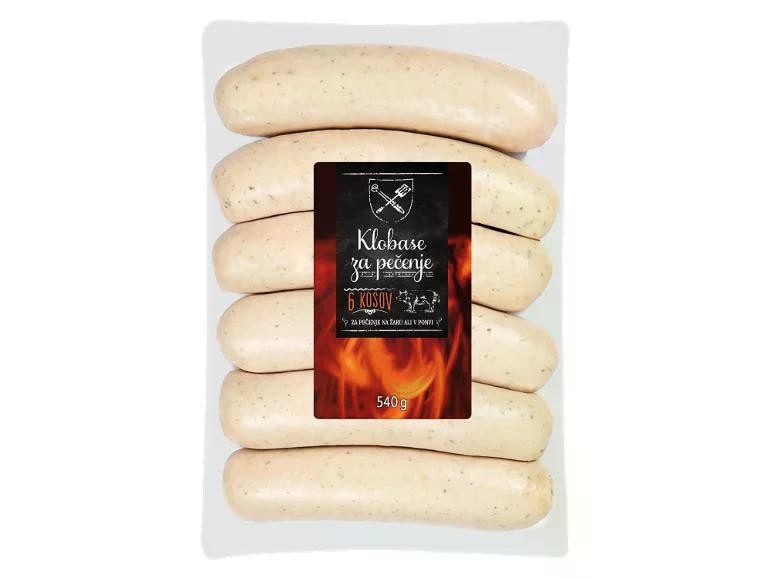 GRILLMEISTER Klobase za pečenje 540 g - Akcija v trgovini Lidl