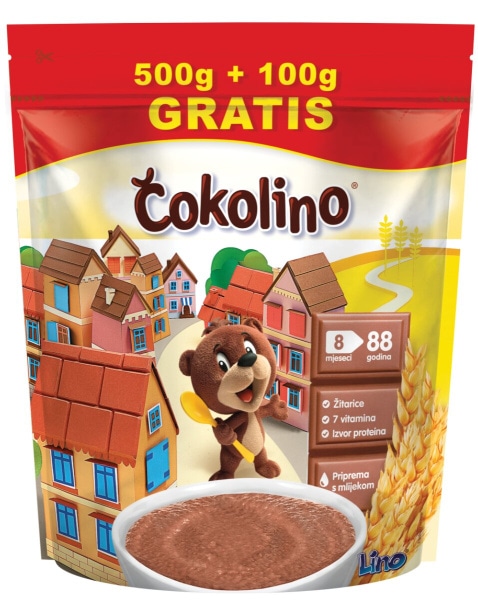 Čokolino Lešnik ali Keksolino Podravka 500 g - Akcija v trgovini Spar