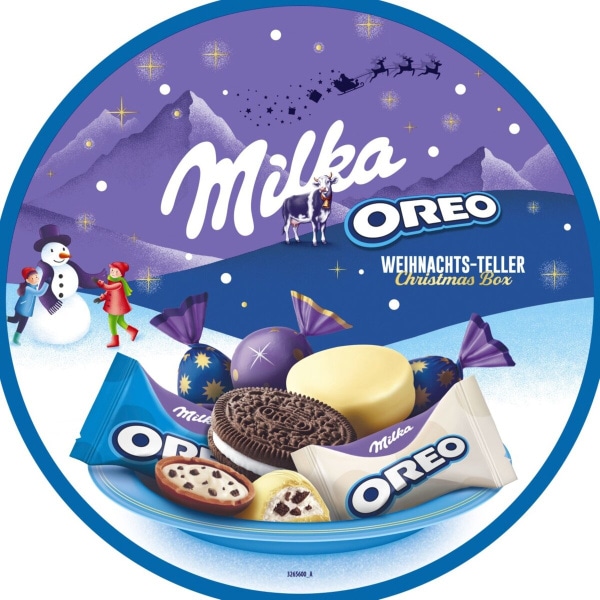 Bonboniera Milka Oreo XMAS 197 g - Akcija v trgovini Mercator