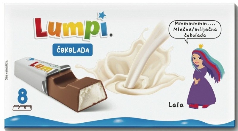 Lumpi čokolada 100 g ali 80 g Akcija v trgovini Mercator