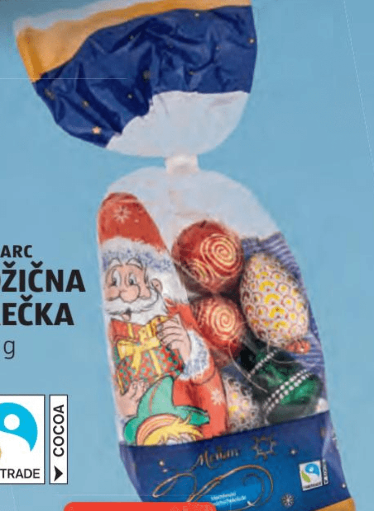 Monarc Božična vrečka 200 g - Akcija v trgovini Hofer