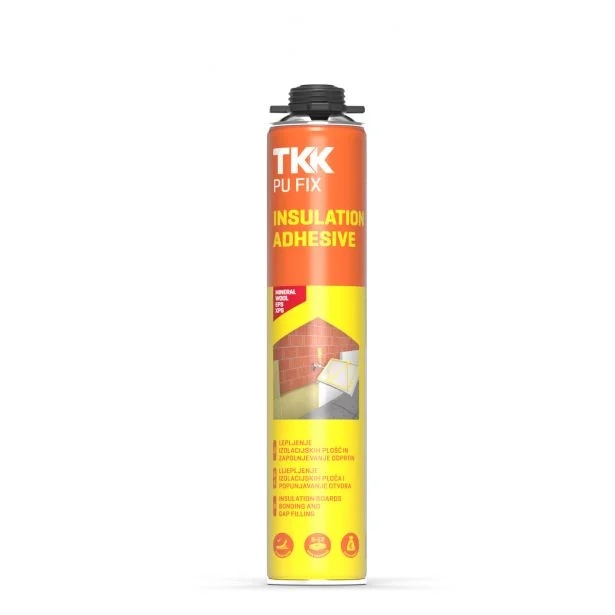 Poliuretanska pena TKK PU Fix Insulation Adhesive Gun Grade 750 ml - Akcija v trgovini Merkur