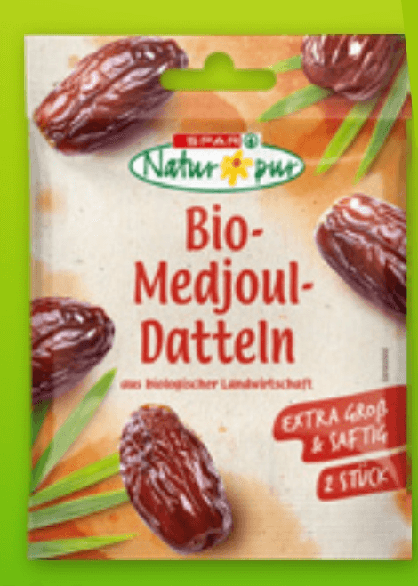 Natur pur BIO DATLJI Medjoul 50 g - Akcija v trgovini Spar