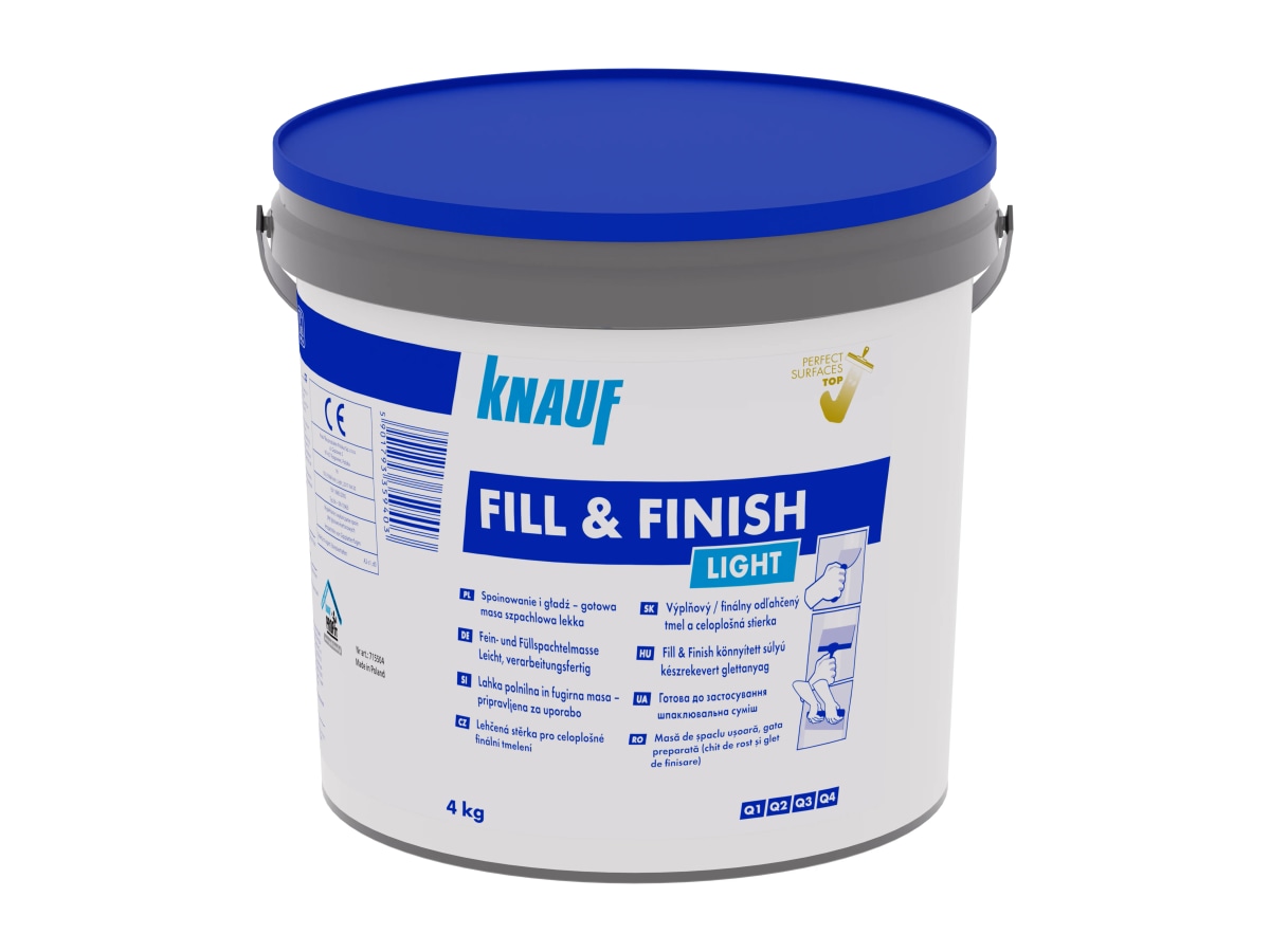 Fugirna masa Knauf Fill&Finish Light 20 kg - Akcija v trgovini Merkur