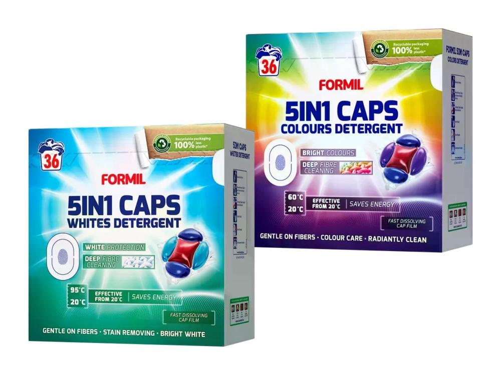 Formil Kapsule za pranje perila 5 v 1 36 kapsul - Akcija v trgovini Lidl