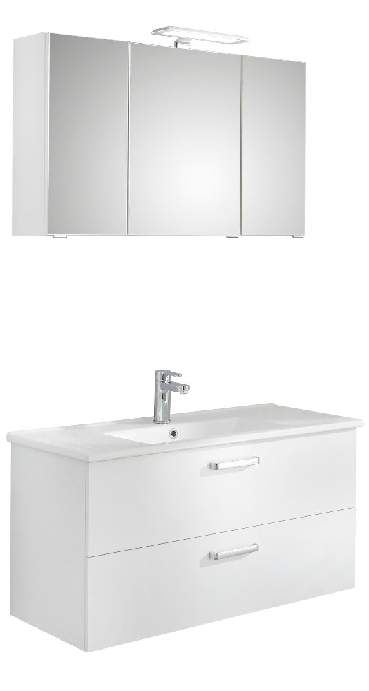 Xora kopalniški sestav v beli barvi 65 x 45 cm Akcija v trgovini Lesnina