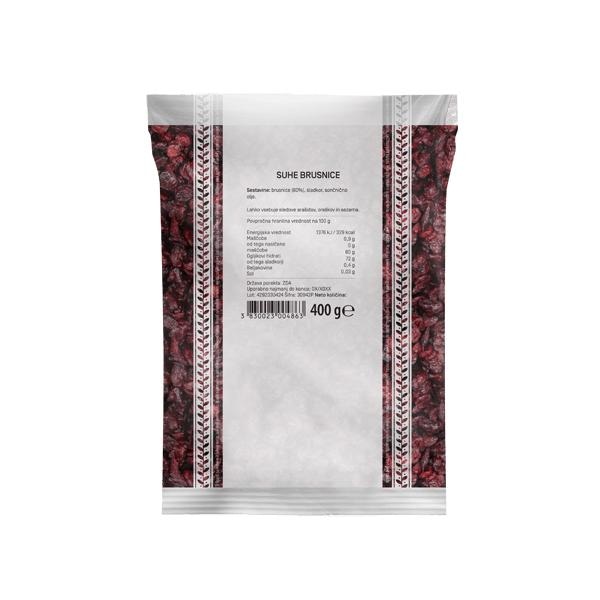 Brusnice 400 g - Akcija v trgovini Mercator