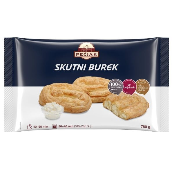 Skutin burek Pečjak 780 g - Akcija v trgovini Mercator