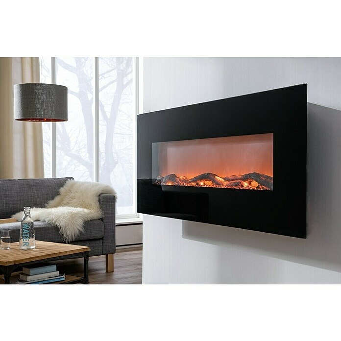 Prostostoječi in stenski kamin 'Flat' VOLTOMAT HEATING - Akcija v trgovini Bauhaus