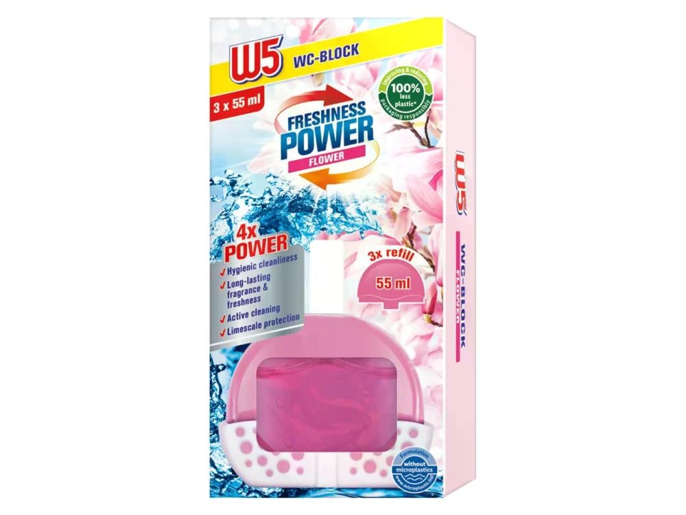 W5 Obešanka za WC školjko Oriental Flower 3 kosi - Akcija u trgovini Lidl