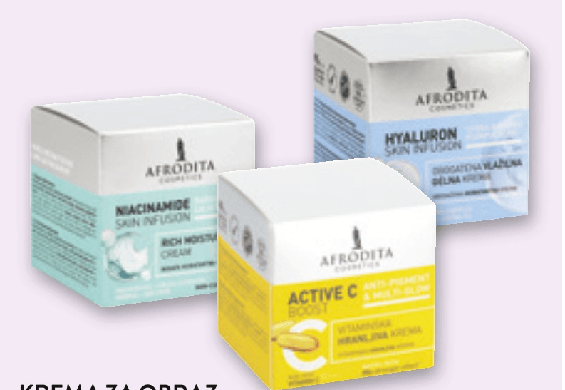 Krema za obraz Afrodita 50 ml - Akcija v trgovini Spar