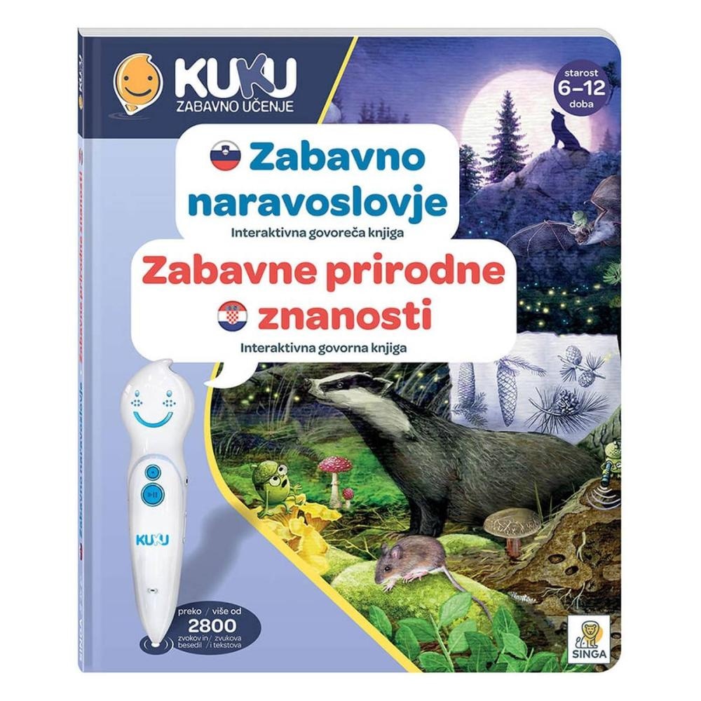 Interaktivna knjiga Kuku brez pisala - Zabavno naravoslovje 1 kos - Akcija v trgovini Mueller