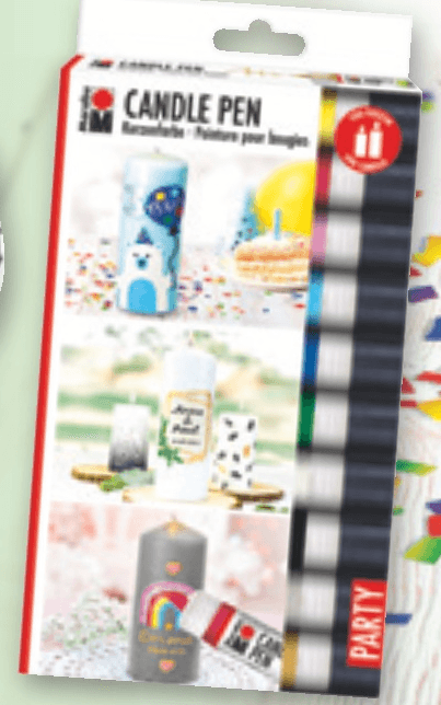 Marker za sveče 10 x 25 ml KDS - Akcija v trgovini Spar