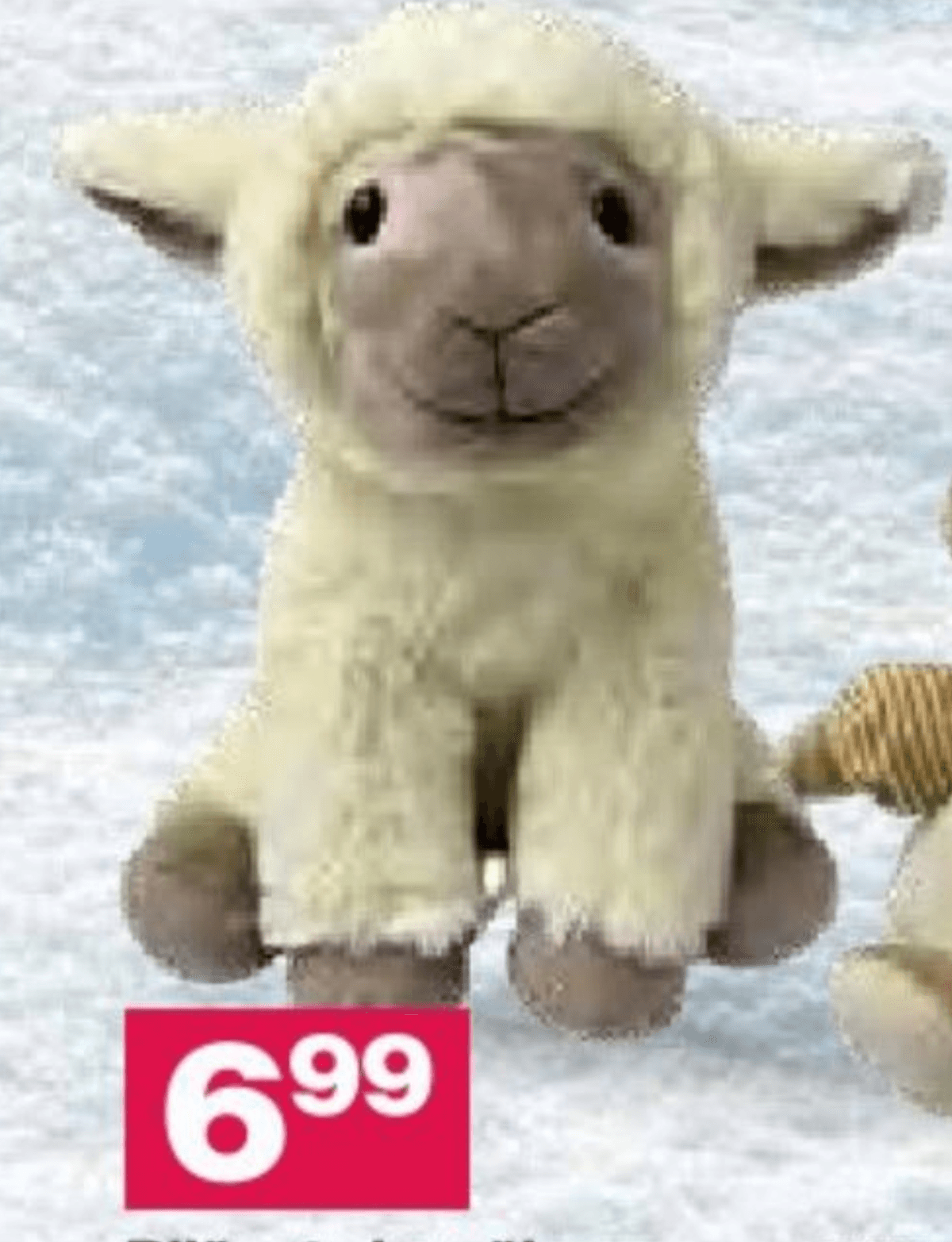 Plišasta igračka ovčka - Akcija v trgovini Mercator