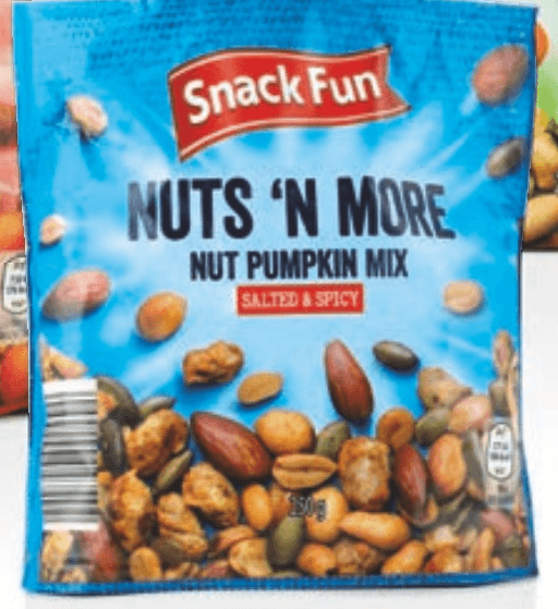 Pikantni Mešani Oreščki 250 g/200 g SNACK FUN - Akcija v trgovini Hofer