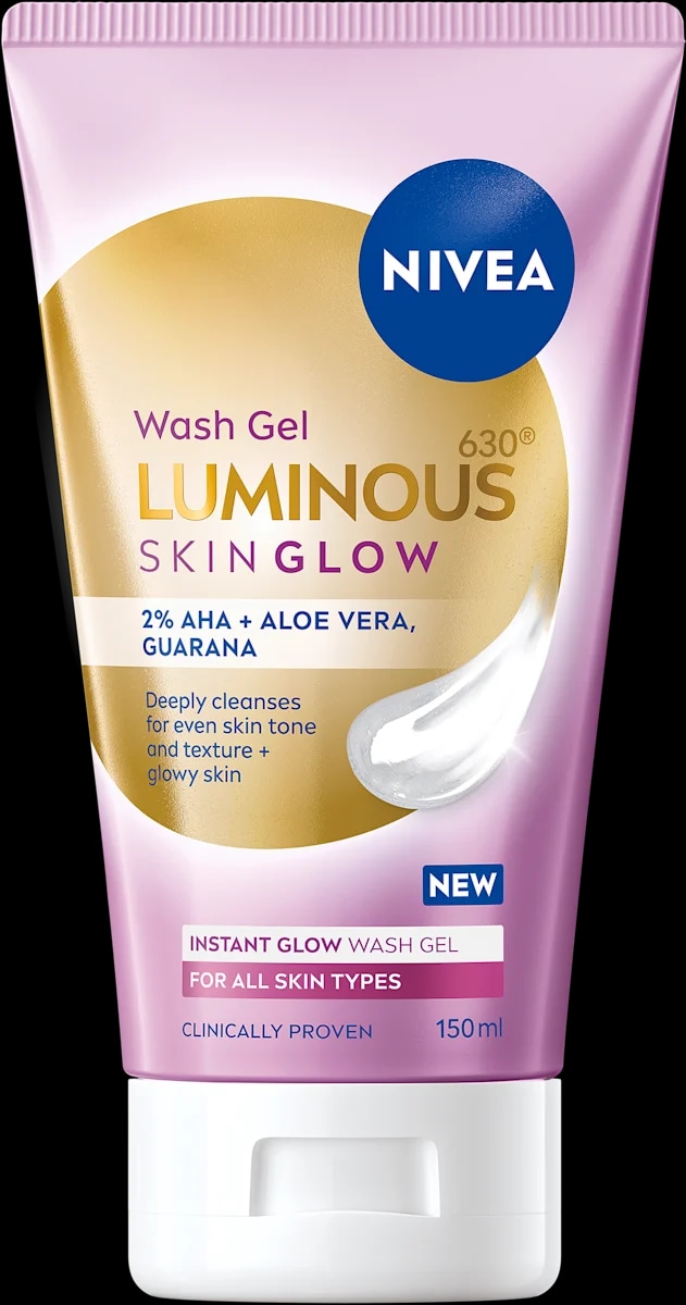 NIVEA Luminous630 Skin Glow gel za čiščenje obraza 150 ml - Akcija v trgovini Dm