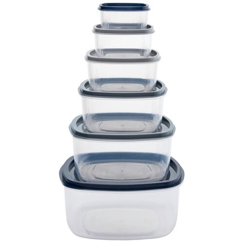 Posode za shranjevanje „PARKER" 15-delni set - Akcija v trgovini Mömax