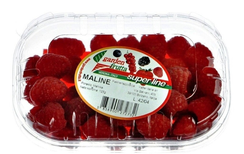 Maline 125 g Primeur - Akcija v trgovini E.Leclerc