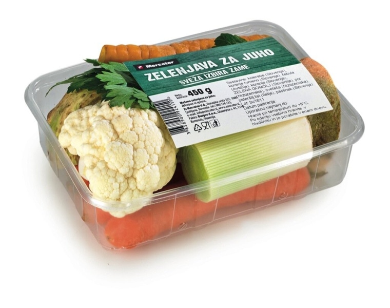 Jušna zelenjava 450 g - Akcija v trgovini Tuš