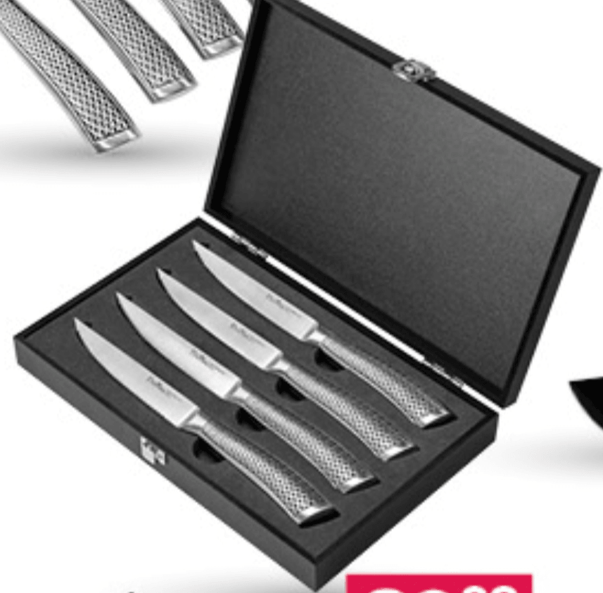 Komplet steak nožev 4/1 - Akcija v trgovini Mercator