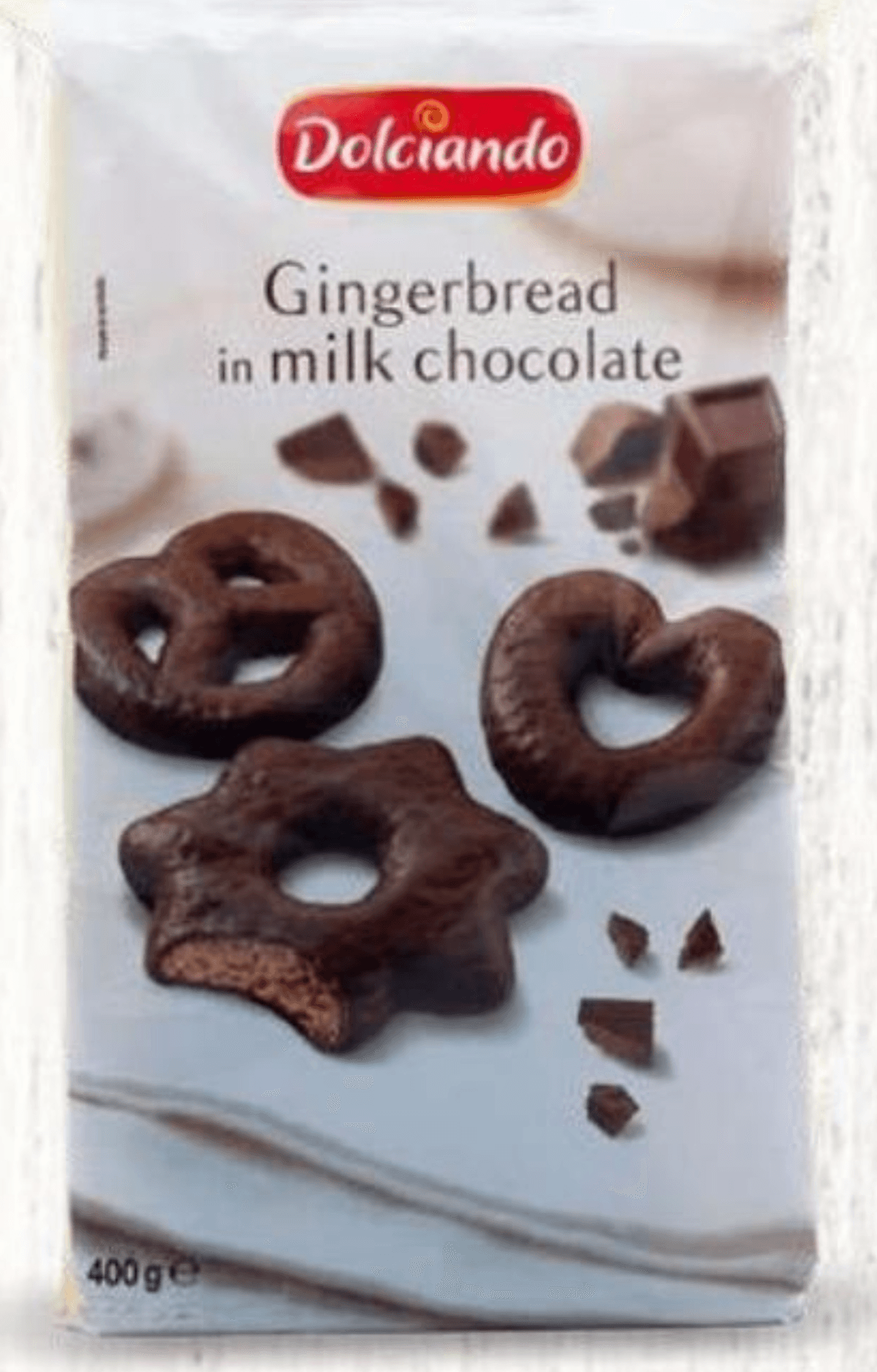 Dolciando Medenjaki preliti z mlečno čokolado 400 g - Akcija v trgovini Eurospin