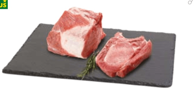 Svinjski kare s kostjo - Akcija v trgovini Tuš