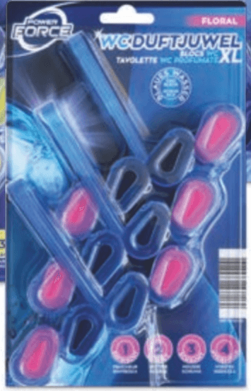 Power Force Obešanke za WC školjko 3 x 48 g - Akcija v trgovini Hofer