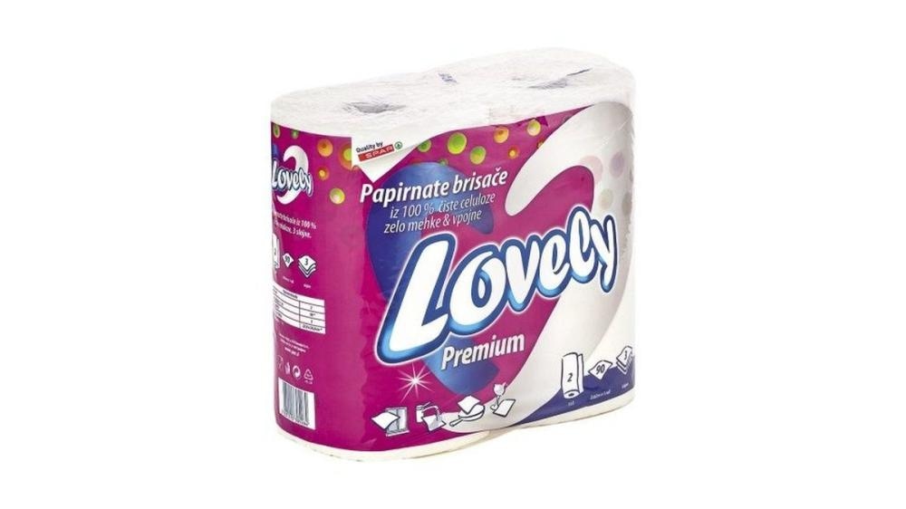Papirnate brisače 3/1 Lovely - Akcija v trgovini Spar